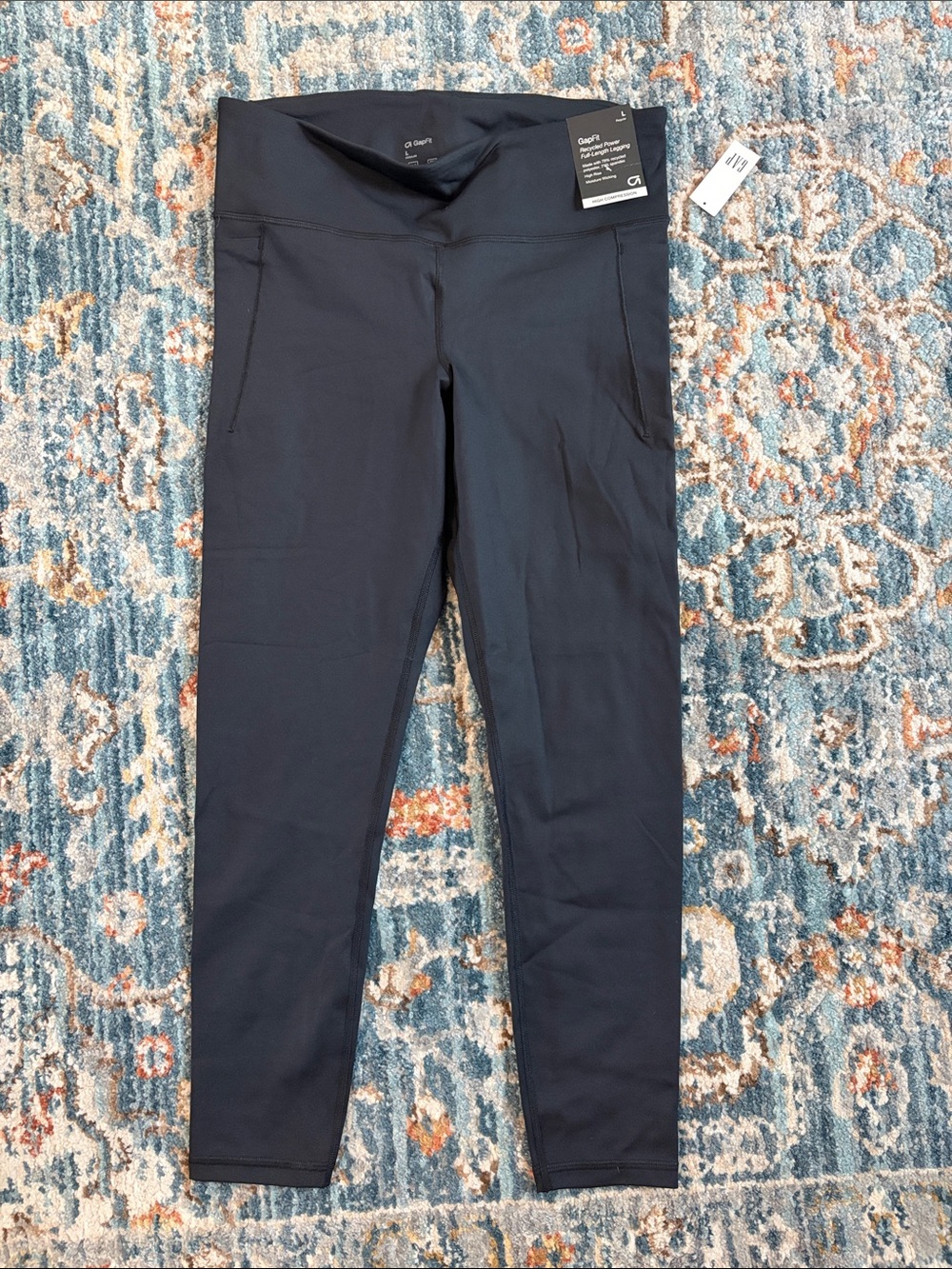 GAP Women's Black High-Rise Performance Leggings